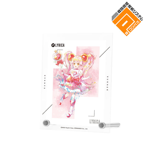 『#コンパス 戦闘摂理解析システム』リリカ Ani-Art aqua label A6アクリルパネル